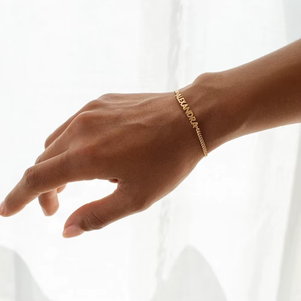 Bracelet en Or Personnalisable – Crystal Stone™