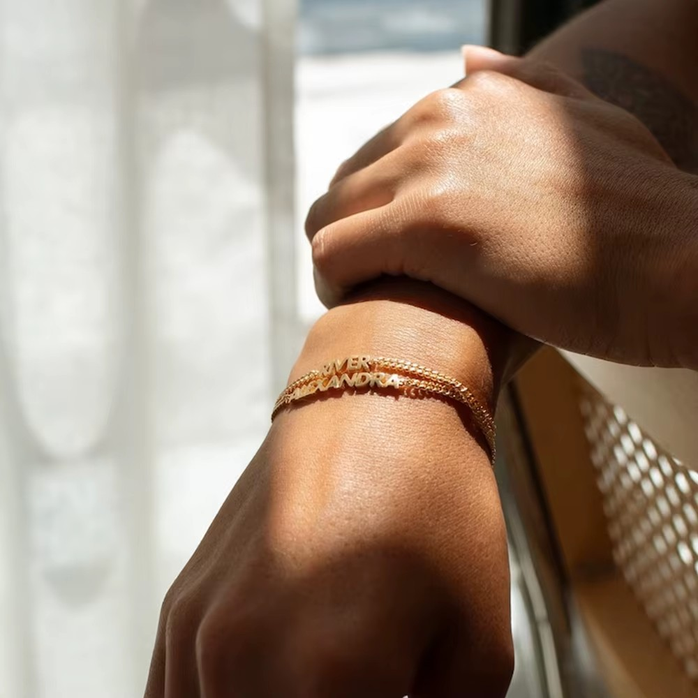 Bracelet en Or Personnalisable – Crystal Stone™