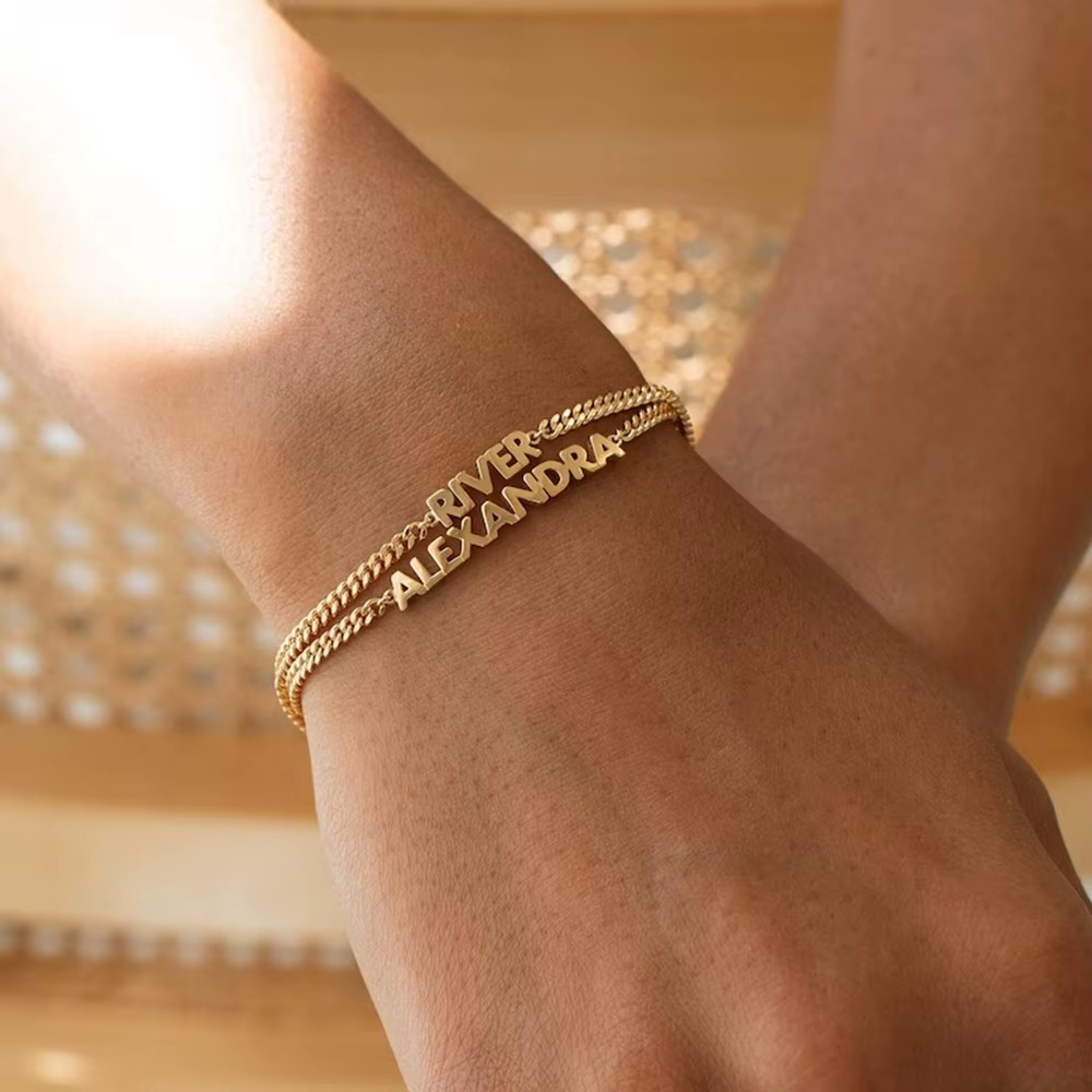 Bracelet en Or Personnalisable – Crystal Stone™