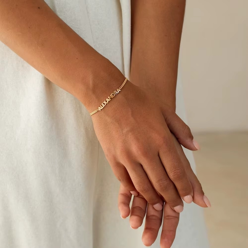 Bracelet en Or Personnalisable – Crystal Stone™