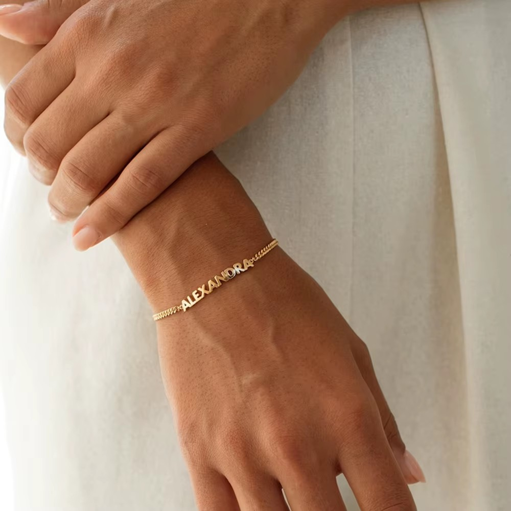 Bracelet en Or Personnalisable – Crystal Stone™